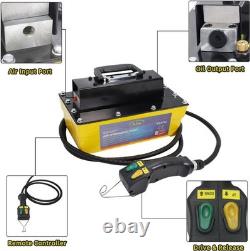 Air Hydraulic Pump 10,000 PSI with Remote Control Actuator