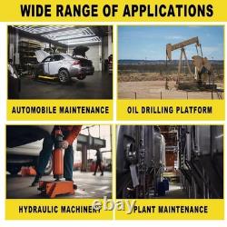 Air Hydraulic Pump 1.7L 10,000 PSI, 3/8 NPT Air Actuated Foot Pump