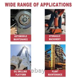 Air Hydraulic Pump 1.7L 10,000 PSI, NPT3/8 Foot Actuated Hydraulic Pump