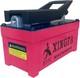 Air Hydraulic Pump 1.7l Reservoir Npt 3/8 Oil Outlet, Npt 1/4, Red