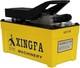 Air Hydraulic Pump 1.7l Reservoir Npt 3/8 Oil Outlet, Npt 1/4, Yellow