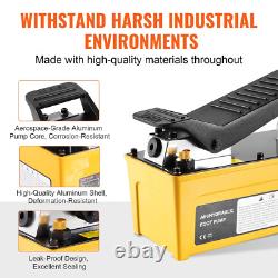 Air Hydraulic Pump Air Actuated Foot Pump 10,000PSI Frame Machine Pump
