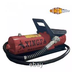 Air Hydraulic Pump Air Actuated Foot Pump with Air Line Lubricator 10,000 PSI