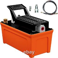 Air Hydraulic Pump Foot Operated Pump 10,000PSI 98in³ 1.6L for Auto Body Frame