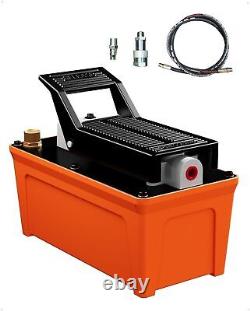 Air Hydraulic Pump Foot Operated Pump 10,000PSI 98in³ 1.6L for Auto Body Frame