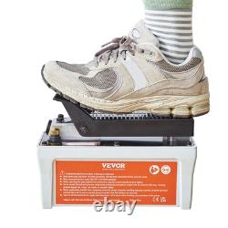Air Hydraulic Pump Foot Operated Pump 10,000PSI 98in³ 6.6FT Auto Body Shop