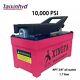 Air Hydraulic Pump Foot Operated Pump 10,000 Psi, Npt 3/8 Oil Outlet, 1.7l