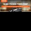 Air Hydraulic Pump Frame Machine Pump 10,000psi Air Over Hydraulic Pump