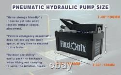 Air Hydraulic Pump Steel Tank Air Actua Treadle Hydraulic Pump with Pipe