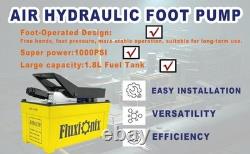 Air Hydraulic Pump Steel Tank Air Actua Treadle Hydraulic Pump with Pipe