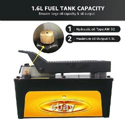 Air Hydraulic Pump with Internal Relief Valve Efficient 10,000 PSI Lifting