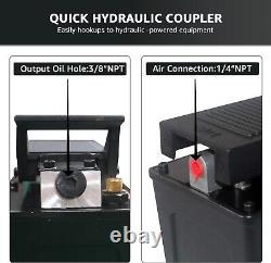 Air Hydraulic Pump with Internal Relief Valve Efficient 10,000 PSI Lifting