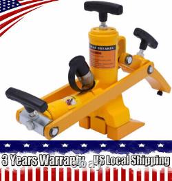 Air Hydraulic Tire Bead Breaker with Hydraulic Foot Pump + Air Hose 10000PSI US