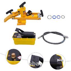 Air Hydraulic Tire Bead Breaker with Hydraulic Foot Pump + Air Hose 10000PSI US