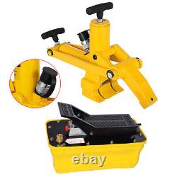 Air Hydraulic Tire Bead Breaker with Hydraulic Foot Pump + Air Hose 10000PSI US
