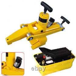 Air Hydraulic Tire Bead Breaker with Hydraulic Foot Pump + Air Hose 10000PSI US