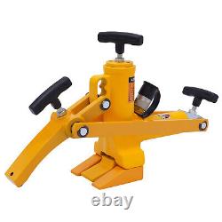 Air Hydraulic Tire Bead Breaker with Hydraulic Foot Pump + Air Hose 10000PSI US