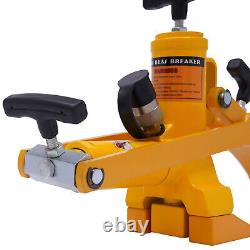 Air Hydraulic Tire Bead Breaker with Hydraulic Foot Pump + Air Hose 10000PSI US
