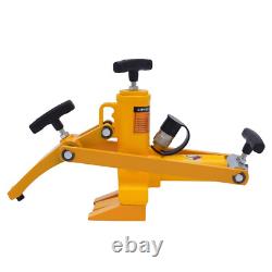 Air Hydraulic Tire Bead Breaker with Hydraulic Foot Pump + Air Hose 10000PSI US