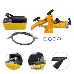 Air Hydraulic Tire Bead Breaker with Hydraulic Foot Pump and Air Hose 10000 PSI