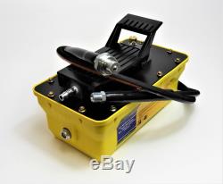 Air Operated Hydraulic Pump Single Acting with Hose & Coupler 10000 PSI 680 Bar