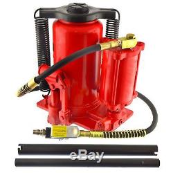 Air Powered Hydraulic Bottle Jack with Manual Pump 20 Ton / 20,000 Kgs AN150