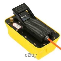 Air Powered Hydraulic Foot Pedal Pump10,000PSI For Auto Body Frame Machine 2.3 L