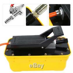 Air Powered Hydraulic Foot Pedal Pump10,000 PSI For Auto Body Frame Machine 2.3L