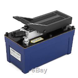Air Powered Hydraulic Pump 10,000 PSI Quick Power Air Foot pedal pump