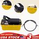 Air Hydraulic Jack Pump Rotary Lift 10000psi Foot Pump Withair Hose 0.75-0.95/lmin