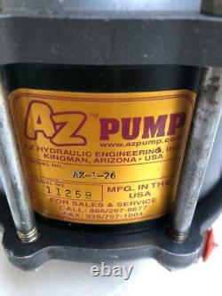 Az Hydraulic Az-1-26 Pneumatic Air Liquid/ Fluid Pump 181 Bar/ 2625 Psi
