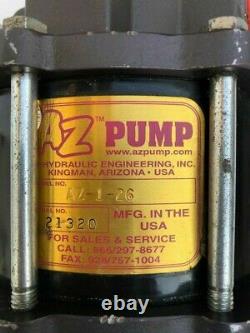 Az Hydraulic Az-1-26 Pneumatic Air Liquid/ Fluid Pump 181 Bar/ 2625 Psi #3