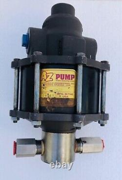 Az Hydraulic Az-1-26 Pneumatic Air Liquid/ Fluid Pump 181 Bar/ 2625 Psi #4