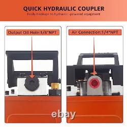 BESTOOL 10,000 PSI, 1/2 Gal Reservoir Foot-Operated Air Hydraulic Pump for