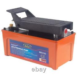 BESTOOL 10,000 PSI, 1/2 Gal Reservoir Foot-Operated Air Hydraulic Pump for He