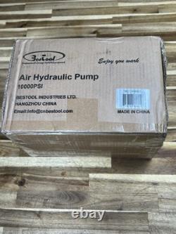 BESTOOL 10,000 PSI, 1/2 Gal Reservoir Foot-Operated Air Hydraulic Pump for He