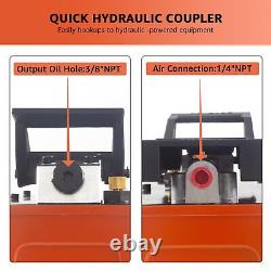 BESTOOL 10,000 PSI, 1/2 Gal Reservoir Foot-Operated Air Hydraulic Pump for He