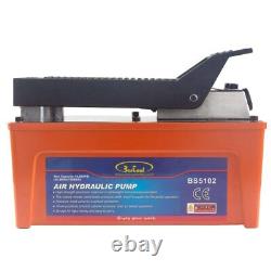 BESTOOL 10,000 PSI, 1/2 Gal Reservoir Foot-Operated Air Hydraulic Pump for He