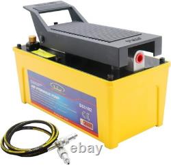 BESTOOL 10,000 PSI Air Hydraulic Pump, 1/2 Gal Reservoir & Foot Actuated Control