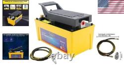 BESTOOL 10,000 PSI Air Hydraulic Pump, 1/2 Gal Reservoir & Foot Actuated Control