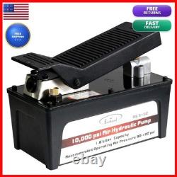 BESTOOL 10,000 PSI Air Hydraulic Pump, 1/2 Gal Reservoir, Foot-Operated 99003