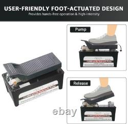 BESTOOL 10,000 PSI Foot-Operated Hydraulic Pump