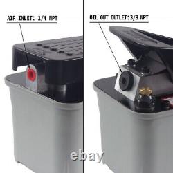 BESTOOL Air/Hydraulic Pum, foot pump, 10000 PSI 1/2 gal Post