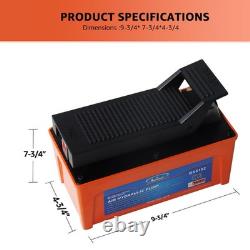 BESTOOL Air Hydraulic Pump, 10,000 PSI Hydraulic Foot Pump, 1/2 Gal Air Actuated