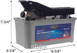 BESTOOL Air Hydraulic Pump 10,000 PSI Hydraulic Foot Pump Pressure 1/2 Gal Air