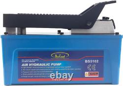 BESTOOL Air Hydraulic Pump 10,000 PSI Hydraulic Foot Pump Pressure 1/2 Gal Air