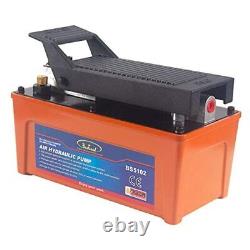 BESTOOL Air Hydraulic Pump 10,000 PSI Hydraulic Foot Pump Pressure 1/2 Orange