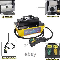 BESTOOL Air Hydraulic Pump 10,000 PSI, Hydraulic Pump with Remote Control Actuat