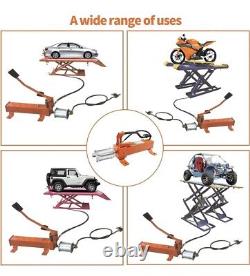 BESTOOL Upgrade Portable Power Dual-Purpose Air/Foot Hydraulic Pump 10,000 PSI