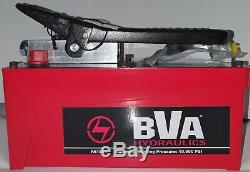 BVA Hydraulics PA1500 10K PSI Air Hydraulic Treadle Pump 91.5 Cubic Inches